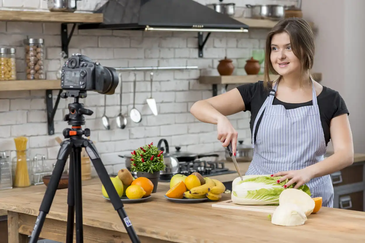 Cocina para creación de contenido