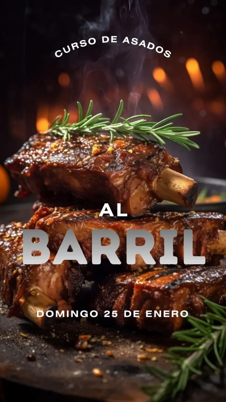 CURSO DE ASADOS AL BARRIL